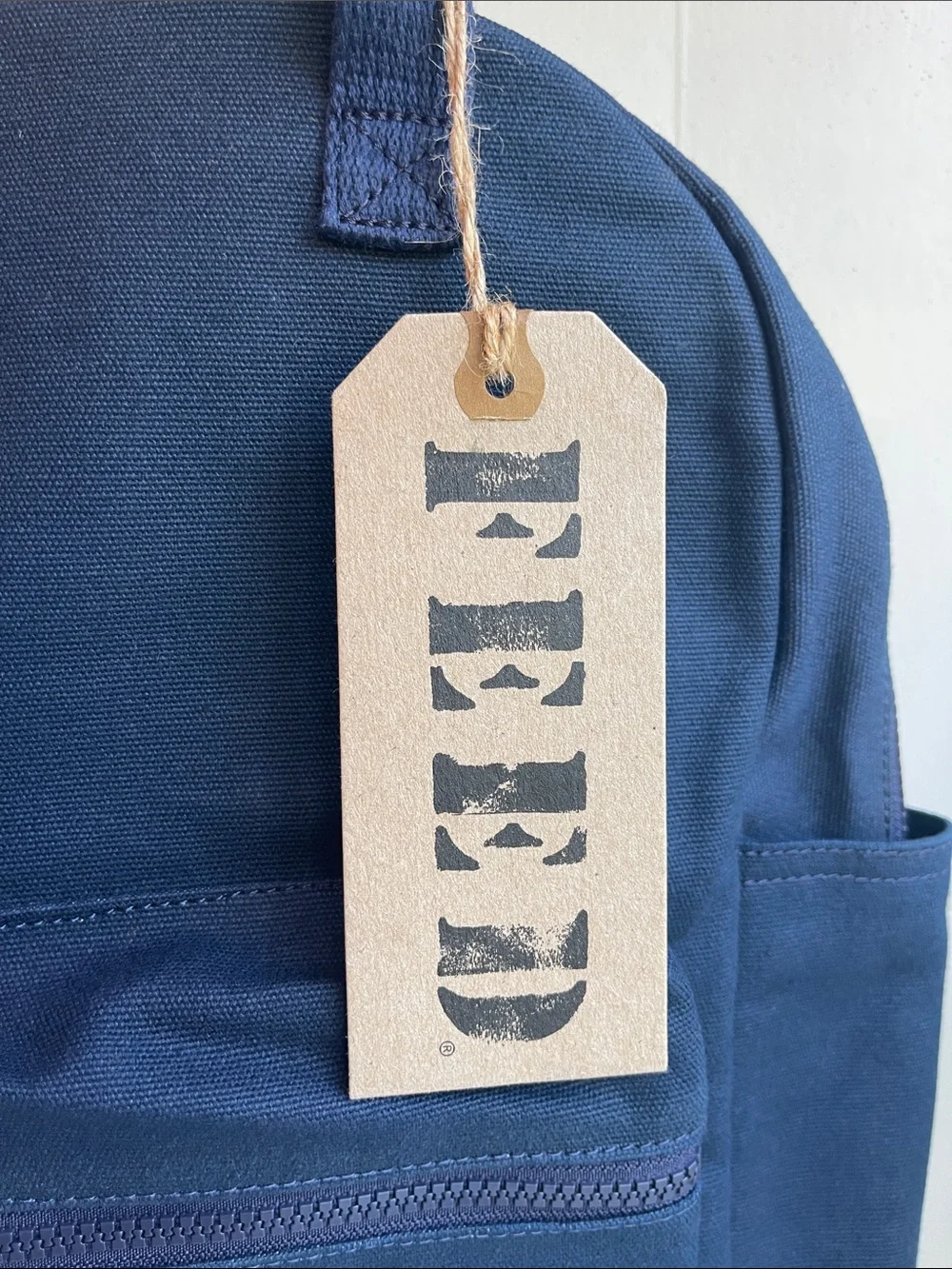 FEED Navy Backpack New With Tag 🏷️